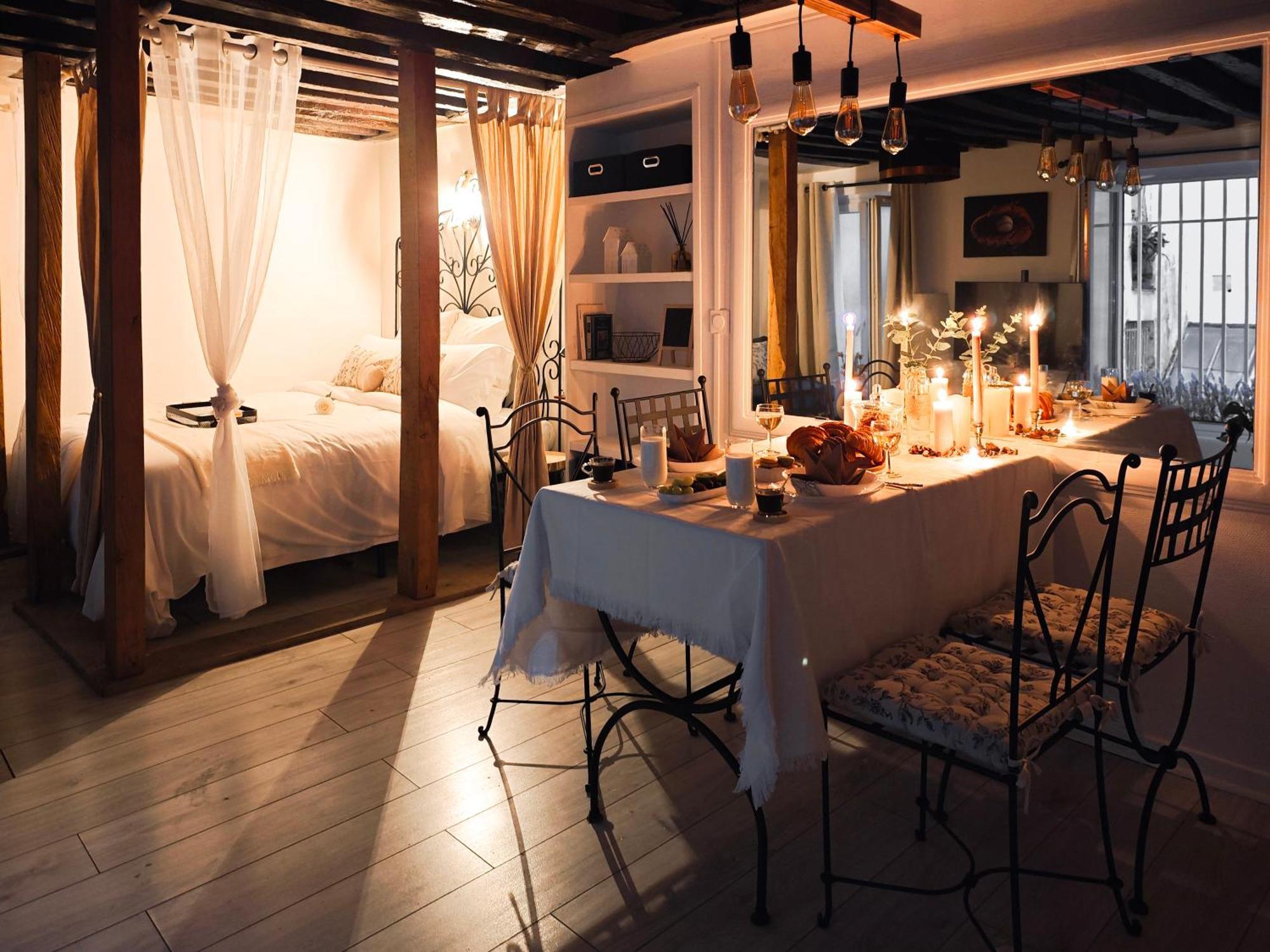 Rustic Charm&dreamhome 40m2 In The Heart Of Paris, Near Pompidou And Notre-dame, Subway 4,8,9 Honeymoon Favourite Appartement *